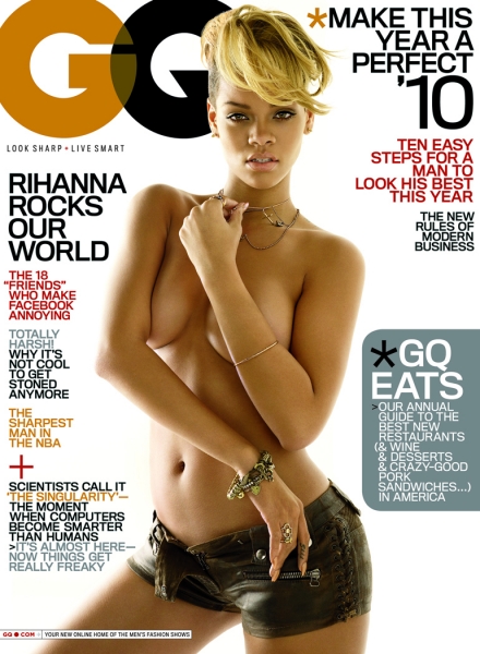 Rihanna (Courtesy GQ Magazine)